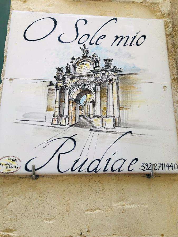 O' Sole Mio Rudiae Rooms Лечче Екстер'єр фото